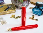 Kaweco Classic Sport Red Fountain Pen with Gold Nib