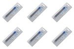 Cross Ballpoint Pen Blue Ink Refills, Fine, 12 Pack