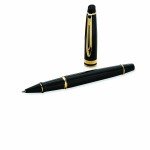 Waterman Expert Rollerball Pen Black Lacquer & Gold