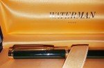 Waterman Green Lacquer & Gold Rollerball Pen