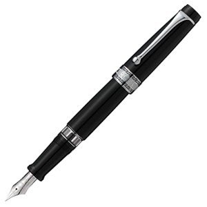 Aurora Optima Nero Fountain Pen - Fine Point