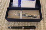 Sailor Regras Black Fountain Pen with Fine Nib