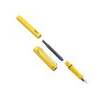 Lamy Safari Yellow Fountain Pen with Medium Nib