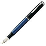 Pelikan M405 Fountain Pen - Blue Stripe Design