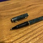 Waterman Laureat Green Marble Ballpoint Pen Set