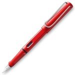 Lamy Safari Red Extra Fine Fountain Pen