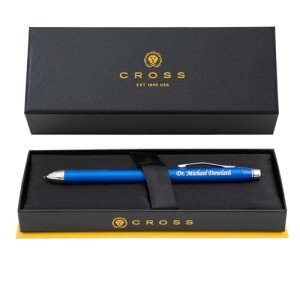 Personalized Cross Tech3+ Multifunction Pen - Metallic Blue