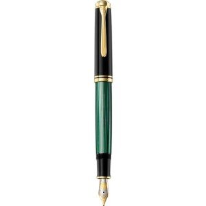 Pelikan M800 Fountain Pen - Medium Green Stripe