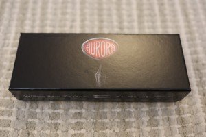 Aurora Blue Resin Fountain Pen with Fine Nib