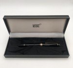 Mont Blanc Black Gold Trim Luxury Pen Set