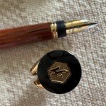 WATERMAN LIAISON Ebonite Woodgrain Fountain Pen 18K