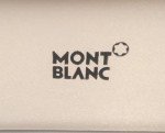 Mont Blanc Black Gold Trim Luxury Pen Set