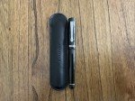 Kaweco Dia2 Black Fountain Pen with Chrome Accents