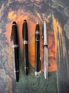 Set of Four Vintage Montblanc Luxury Pens