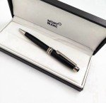 Mont Blanc Meisterstück Classique Black & Platinum Pen