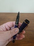 Waterman Phileas Blue Marble Ballpoint Pen