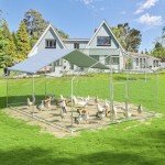 Luxury Outdoor Chicken Coop with Double Doors