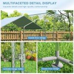 Luxury Outdoor Chicken Coop with Double Doors