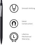 Cross Click Matte Black Ballpoint Pen - 0.8mm