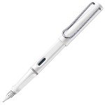 LAMY Safari White Fountain Pen - Ergonomic & Stylish