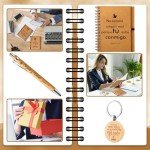 Elegant Christian Spiral Notebooks with Inspirational Pens