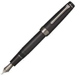 Sailor Imperial Black Fountain Pen, Medium Point