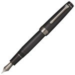 Sailor Imperial Black Fountain Pen, Medium Point