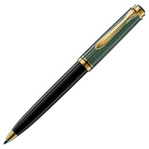 Pelikan Souverän K300 Green Striped Ballpoint Pen