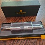Engraved Chrome Cross Calais Ballpoint Pen