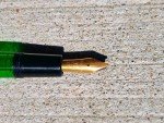 1970's Pelikan 120 Black Fountain Pen with Gold Trim