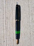 1970's Pelikan 120 Black Fountain Pen with Gold Trim