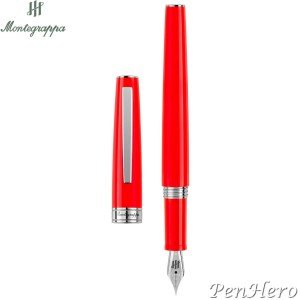 Montegrappa Armonia Scarlet Fountain Pen - Medium