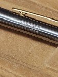 Aurora Marco Polo Silver & Gold Fountain Pen