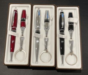 Cross Windsor Ballpoint Pen with Key Ring