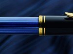 Pelikan K800 Blue Stripe Oil-Based Ballpoint Pen