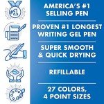 Pilot G2 Premium Refillable Gel Ink Pens, Black