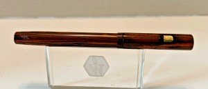 Waterman Red Woodgrain Fountain Pen - Restoration Piece