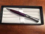 Cross Parasol Chrome & Violet Twist Ballpoint Pen