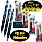 Pilot Precise V5 RT Deco Pens with Refills