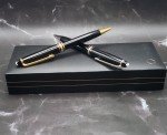 Mont Blanc Meisterstück Gold Trim Ballpoint & Pencil