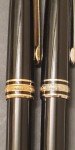 Mont Blanc Meisterstück Gold Trim Ballpoint & Pencil