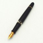 Aurora 88 Fountain Pen - Black Satin & Rose Gold