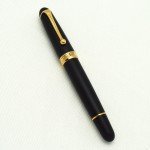Aurora 88 Fountain Pen - Black Satin & Rose Gold