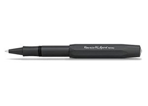 Kaweco AL SPORT Black Rollerball Pen with Refill