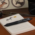 Pilot Dr. Grip FullBlack Ballpoint Pen Set, 6 Pack