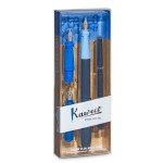 Kaweco Perkeo Blue Calligraphy Set with 3 Nibs