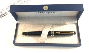 Black Lacquer Waterman Expert 3 Fountain Pen