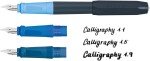 Kaweco Perkeo Blue Calligraphy Set with 3 Nibs