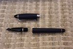 Aurora Ipsilon Satin Fountain Pen - Fine Nib