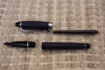 Aurora Ipsilon Satin Fountain Pen - Fine Nib